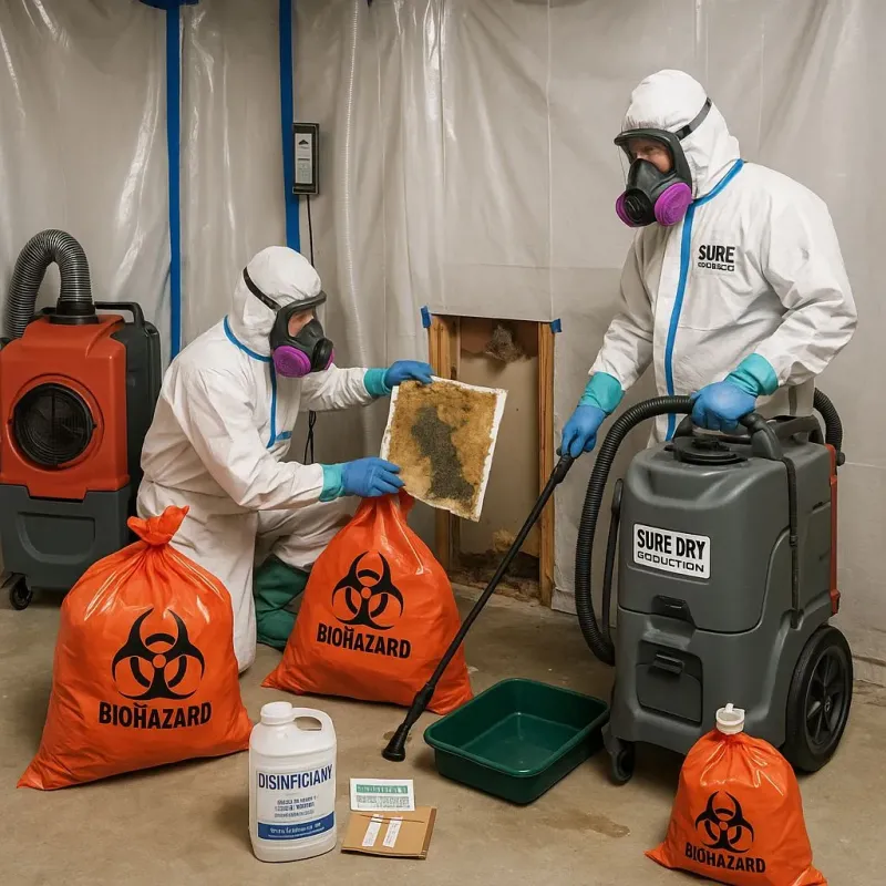 Contaminated Water Handling Protocols process in Poteau, OK
