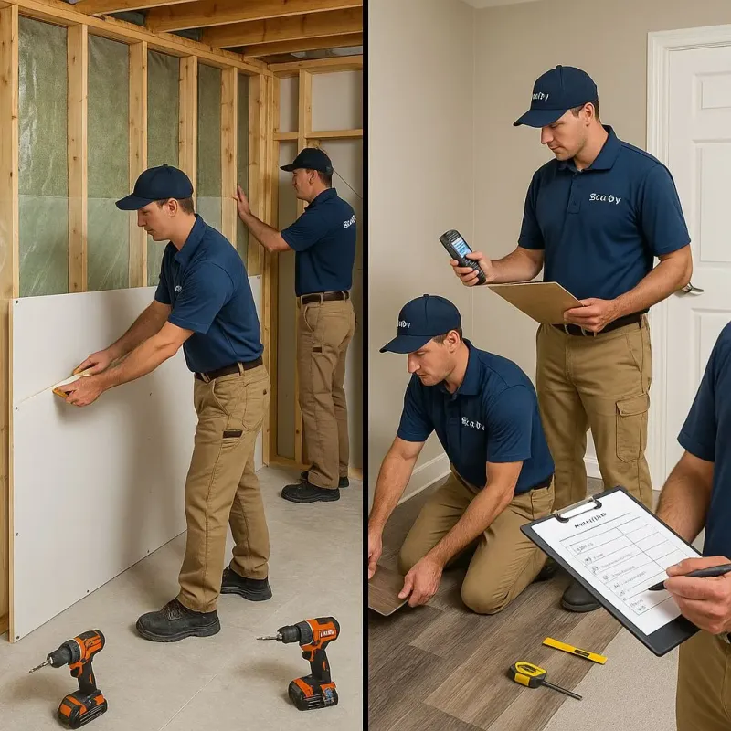 Repairs and Reconstruction process in Poteau, OK