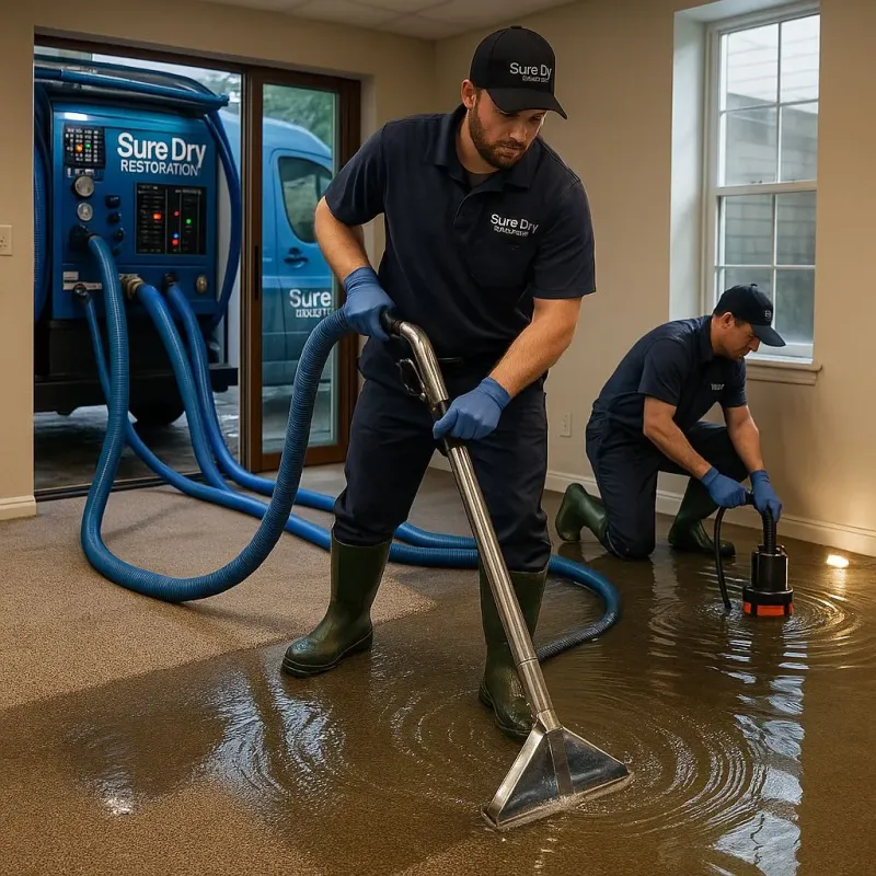 Water Extraction and Removal process in Poteau, OK